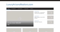 Desktop Screenshot of luxuryarizonarealtors.com